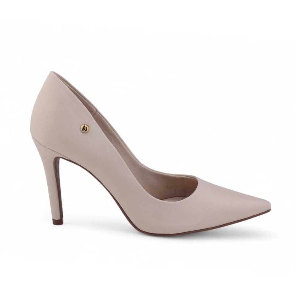 Sapato Scarpin Fem Vizzano 1185.702 Baixo Pelica salto 7cm Pink