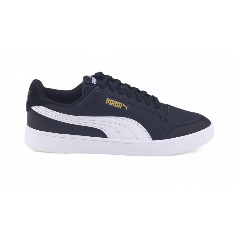 Tênis Masculino Puma Shuffle 309668 Casual PRETO/BRANCO