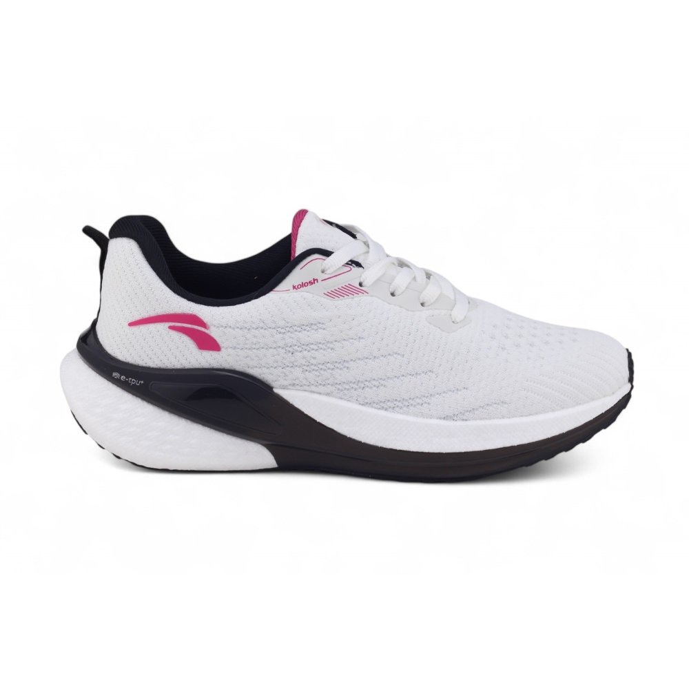 キャラ FLOWIN Sport WHITE 138㎝×98㎝ フローイン Tênis Kolosh Fusion Feminino Esportivo E0382 Treino e Corrida