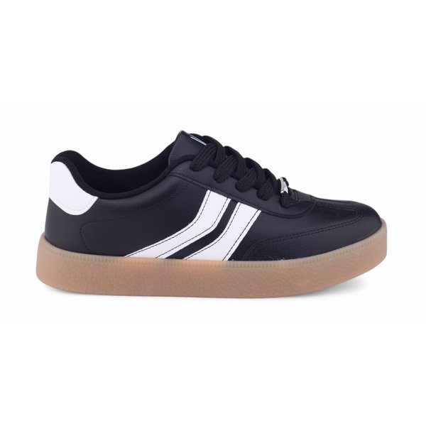 Tênis Feminino Preto Tenis Branco Vizzano Verniz Tênis Feminino