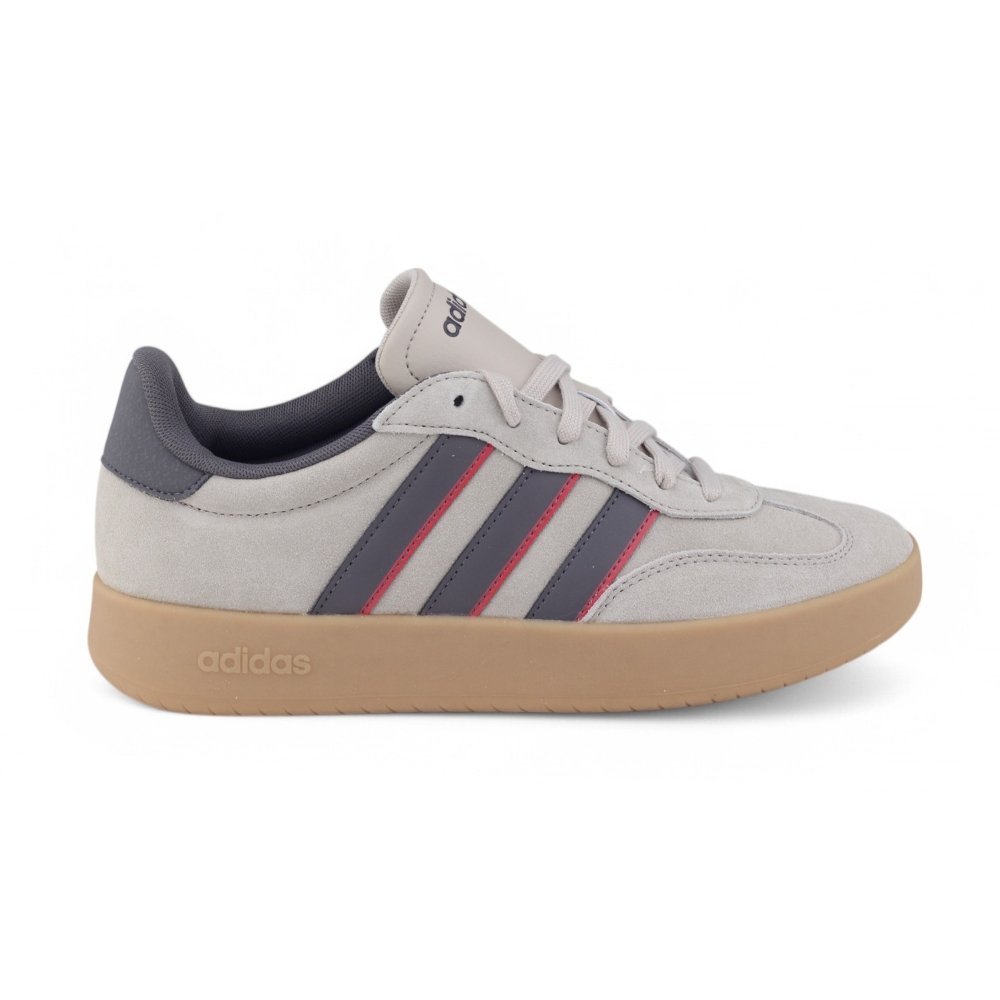 Tênis Adidas Masculino Barreda JP7100 Sportswear BEGE/CINZA