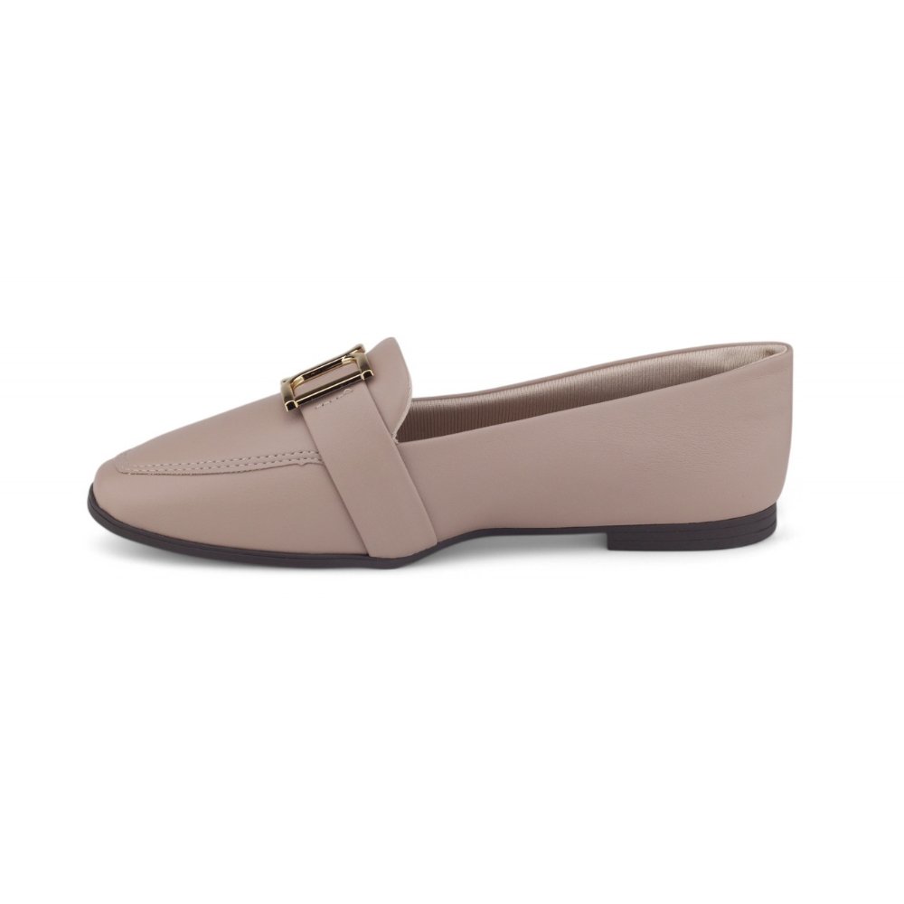 Sapato Mocassim Feminino Dakota D0033 BEGE