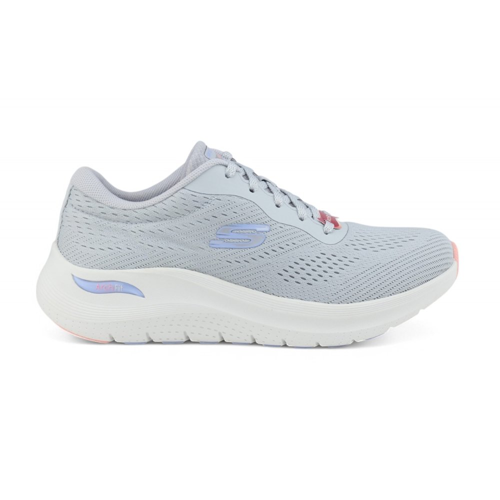 Tênis Feminino Skechers Arch Fit 2.0 150051BR/LGMT cadarço CINZA Tênis Feminino Skechers Arch Fit 2.0 150051BR/LGMT cadarço CINZA