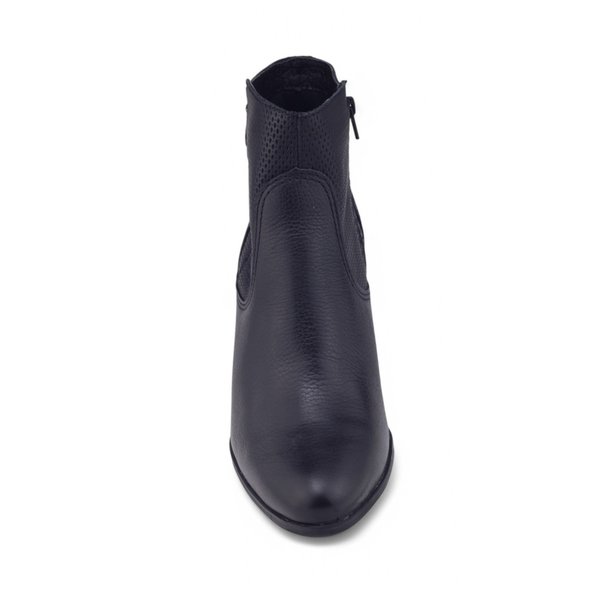 Bota Feminina Bottero 346916 Couro Cano Baixo Burnish PRETO