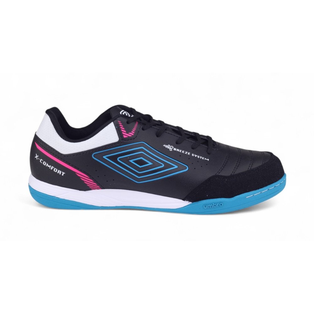 Tênis Chuteira Futsal Umbro Indoor X - Comfort 1254942 quadra