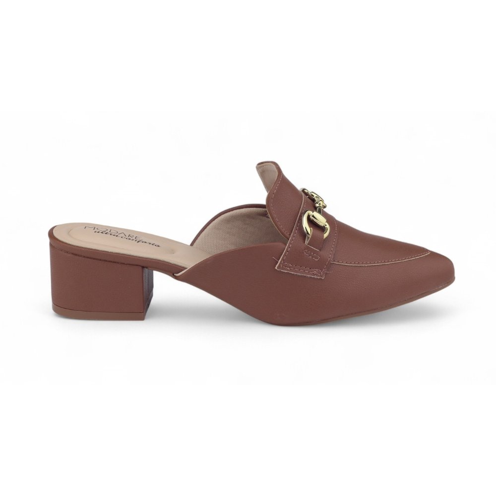 ＊...* 　merryuny. メルニードレス Mule Feminino Modare 7340.124 Salto Bloco AVELA