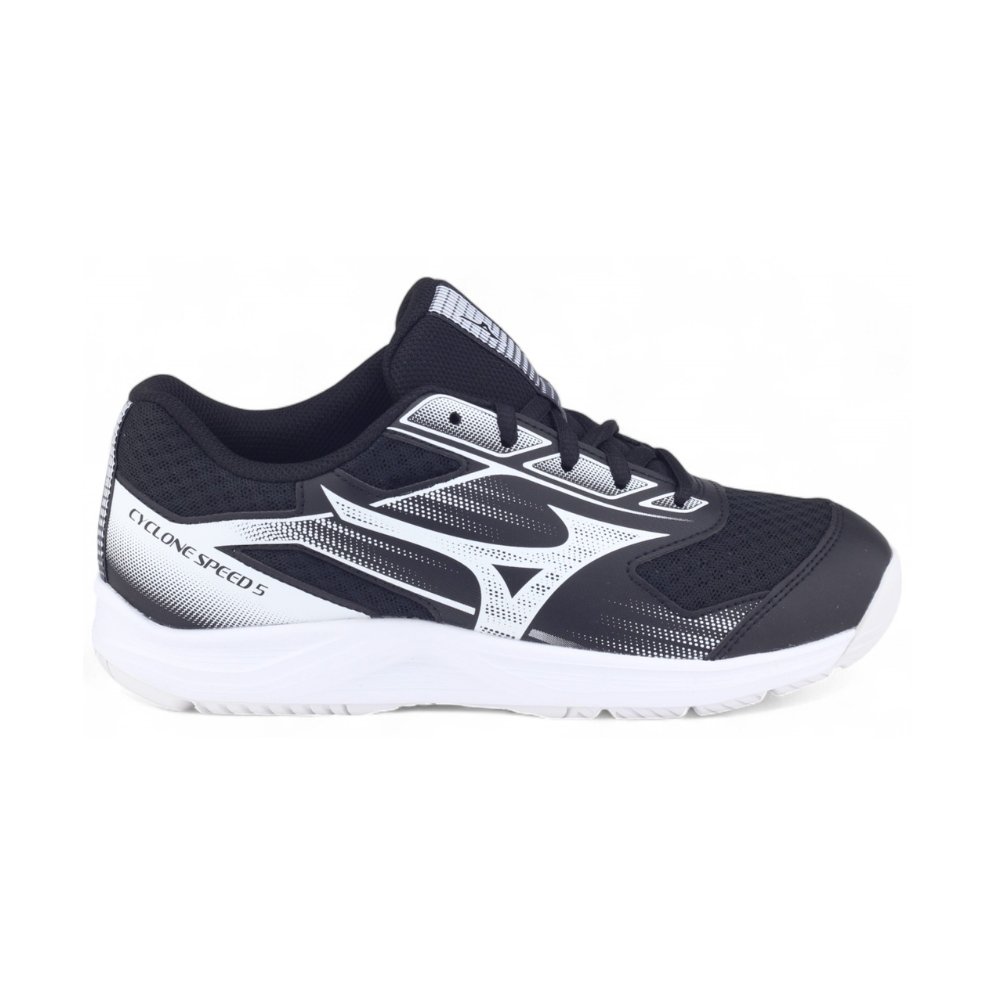 Tênis Mizuno Vôlei Cyclone Speed 5 Indoor V1GA258053 PRETO/BRANCO