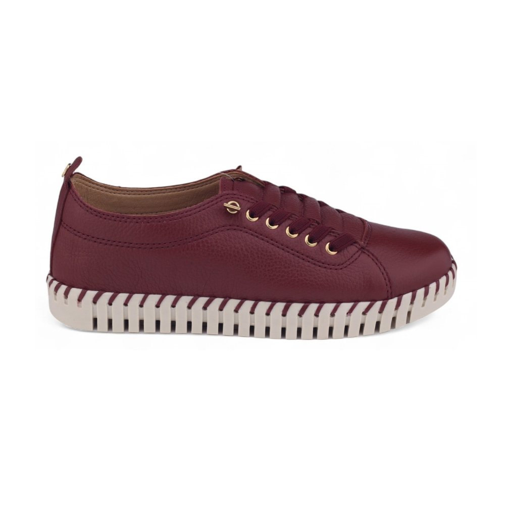 Sapatênis Mocassim Feminino Bottero Bottwister 369504 Casual Couro
