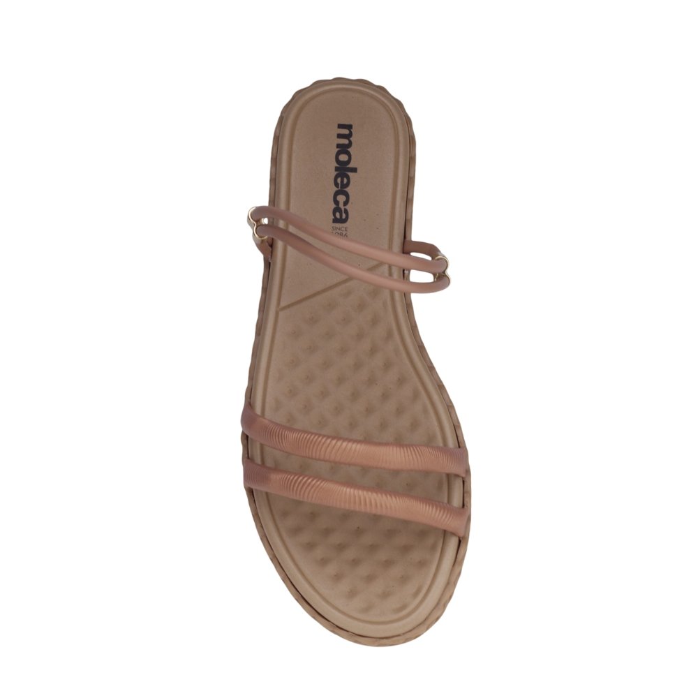 Chinelo Feminino Moleca Napa Austria 5452.230 NUDE