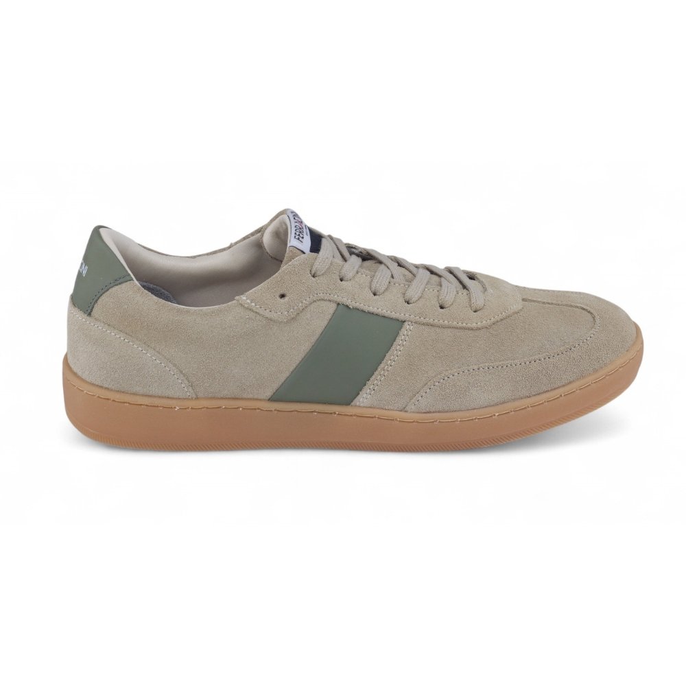 Sapatênis Masculino Ferracini Ibiza 7583-710F Casual AREIA/VERDE