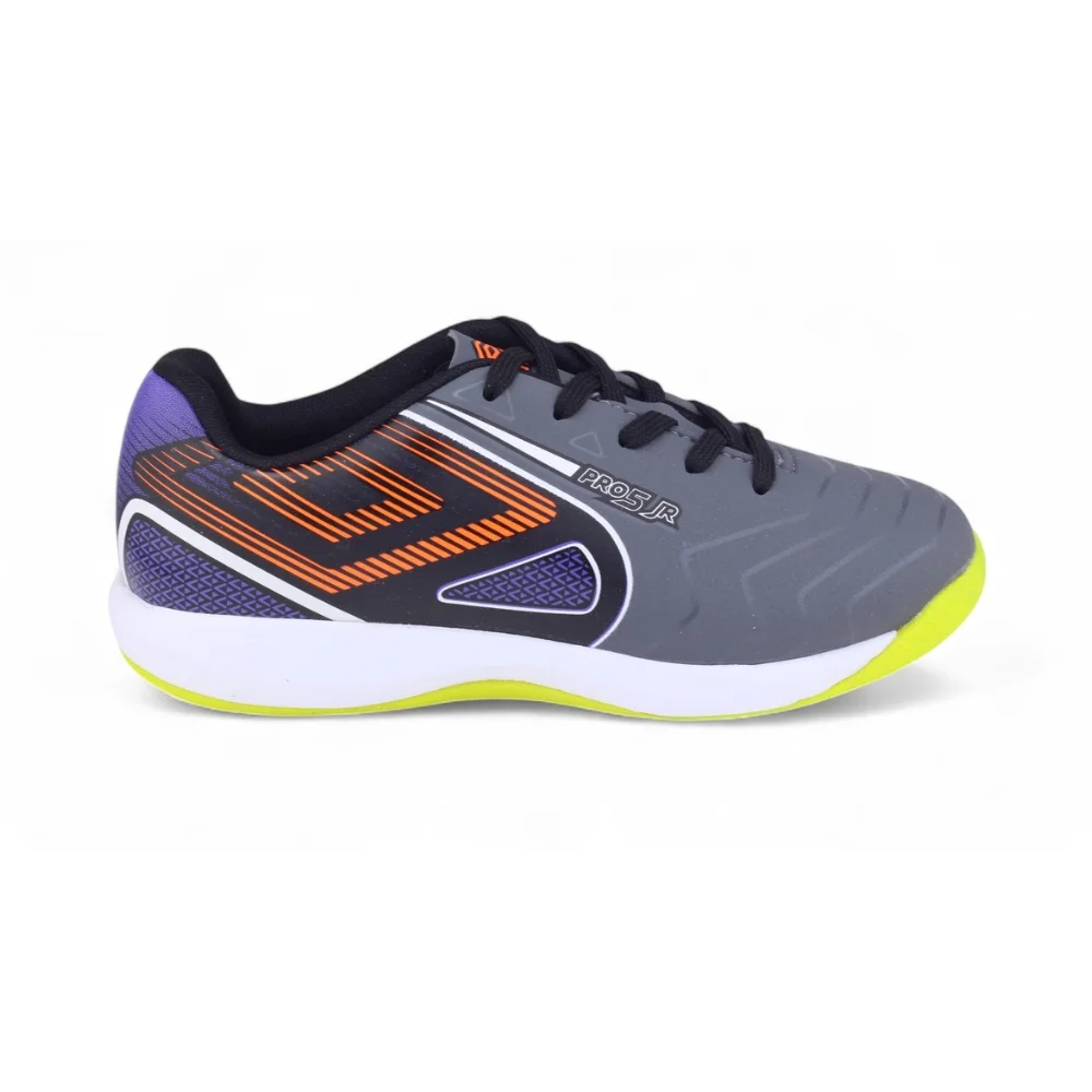 Tênis Futsal Infantil Umbro Laranja/Azul