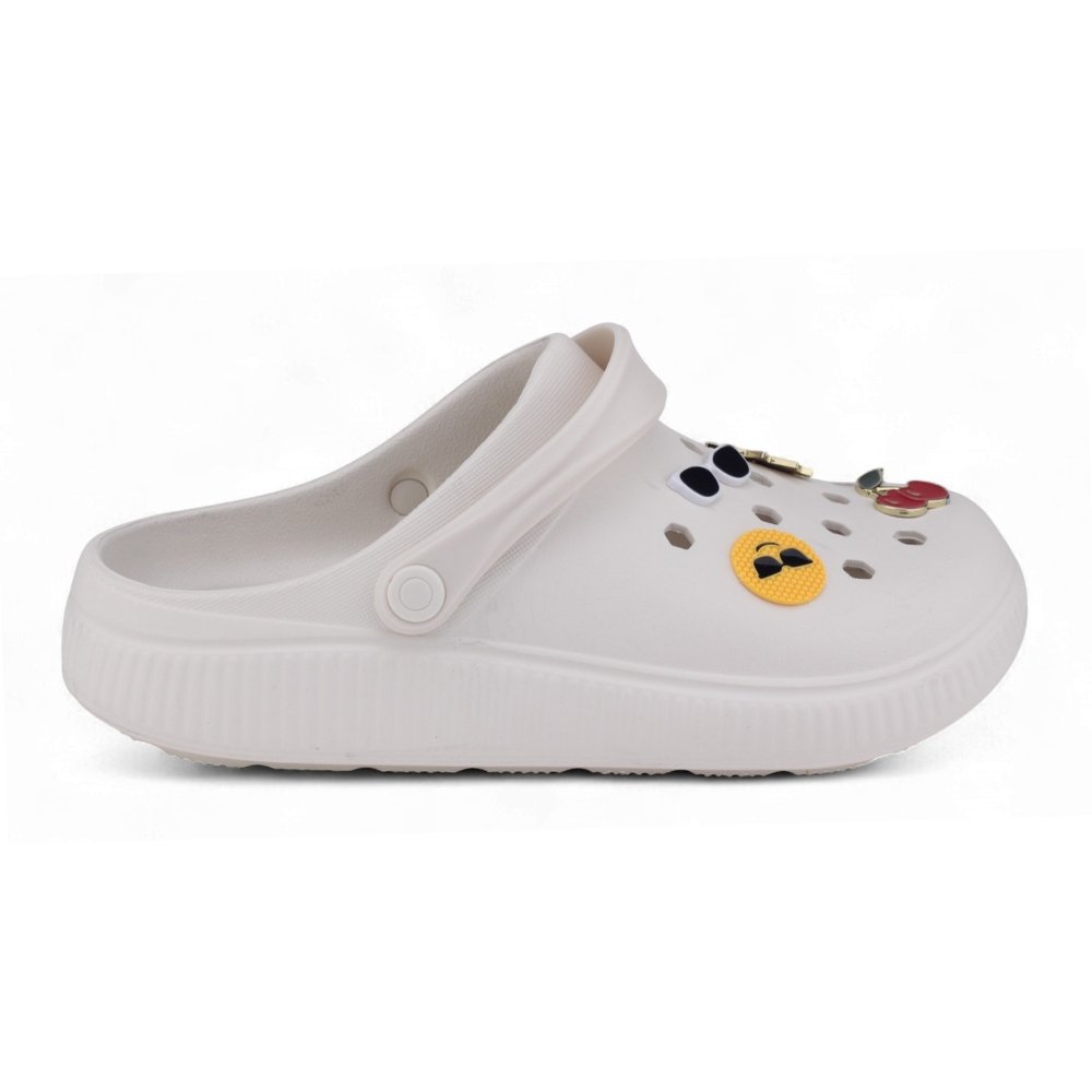 Chinelo Babuche Feminino Moleca 5832.201 Casual BRANCO